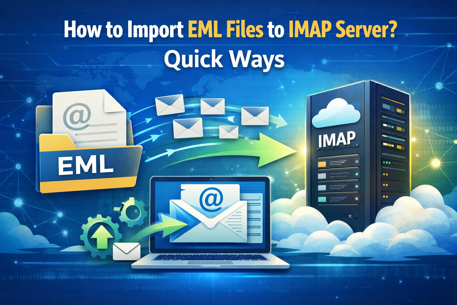 How to Import EML Files to IMAP Server Quick Ways
